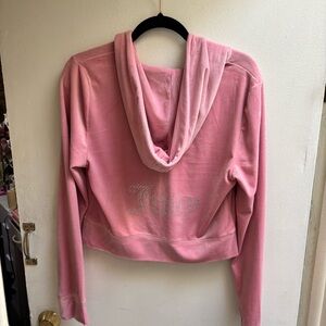 Juicy couture bling pink tracksuit zip up
